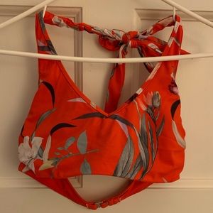 Athleta M Swimsuit set-- EUC. Waimea print